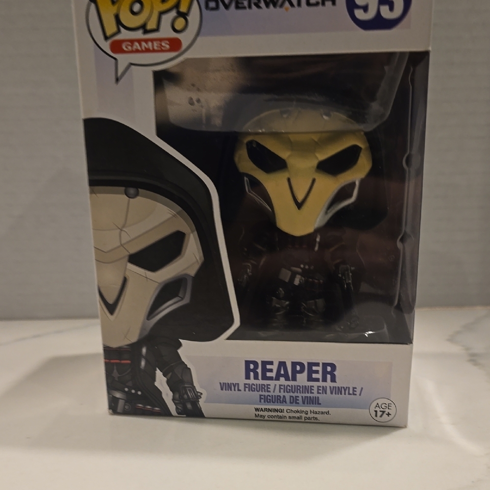 Funko Overwatch Reaper Vinyl Figure - Black and Cream